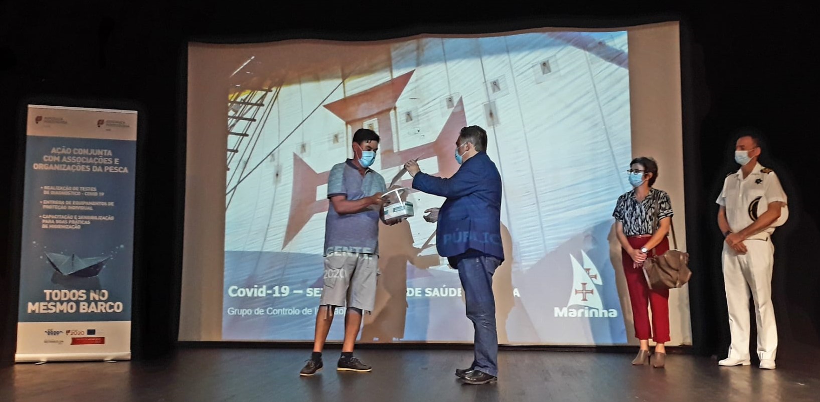  Ação de sensibilização de boas práticas de segurança a bordo relativas à COVID-19 - Figueira da Foz 